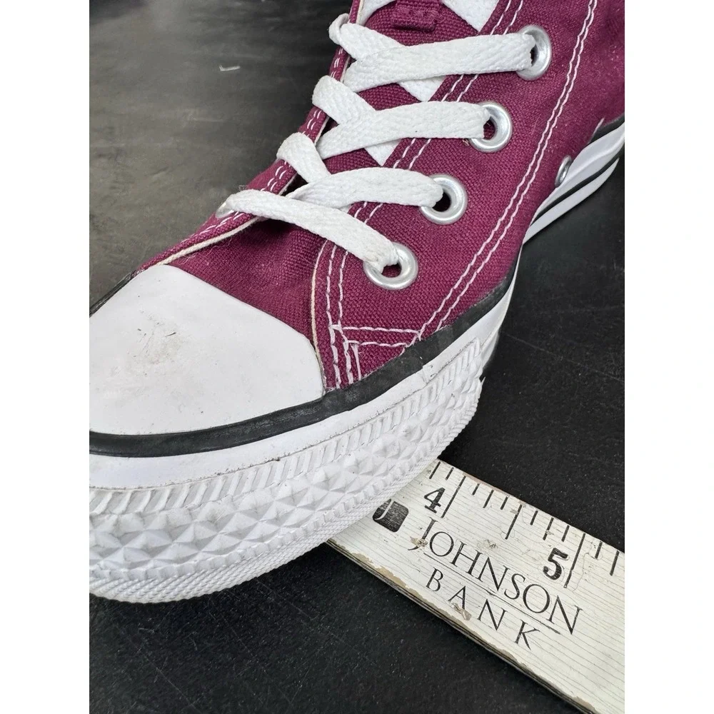 Converse Unisex CTAS Lift Hi-Top Burgundy Casual Shoes Sneakers Size M4 W6